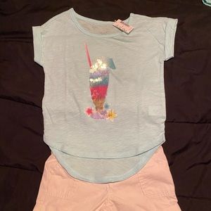 Light Blue Summer Icee Top